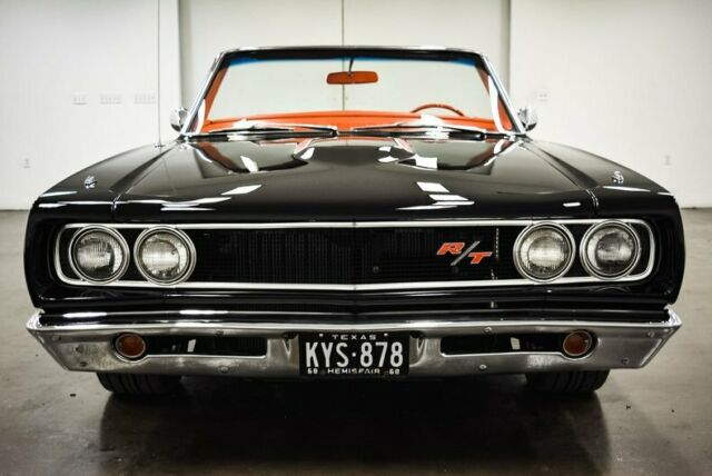 1968 dodge coronet 155 miles black convertible 440 big block v8 727 automatic
