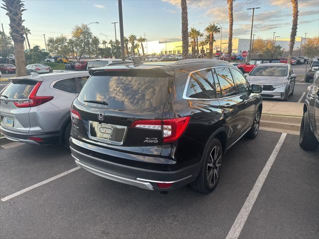 2022 honda pilot awd elite