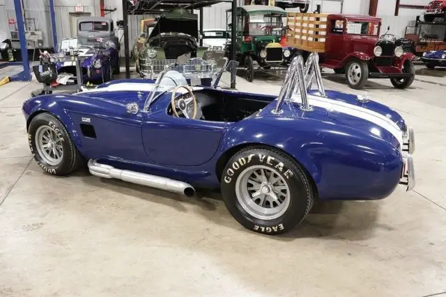 1965 shelby cobra 7365 miles lemans blue convertible 427ci v8 5 speed manual