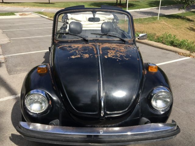 1979 volkswagen superbeetle triple black
