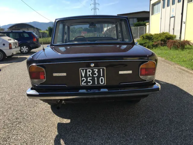 lancia fulvia 1973 5 speed in marrone parioli