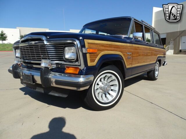 blue 1983 jeep wagoneer 360 cid v8 3 speed auto available now!