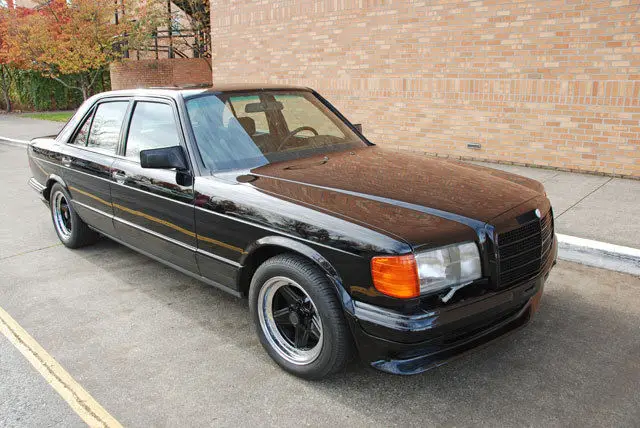 1983 mercedes-benz 500se amg - classic amg euro spec