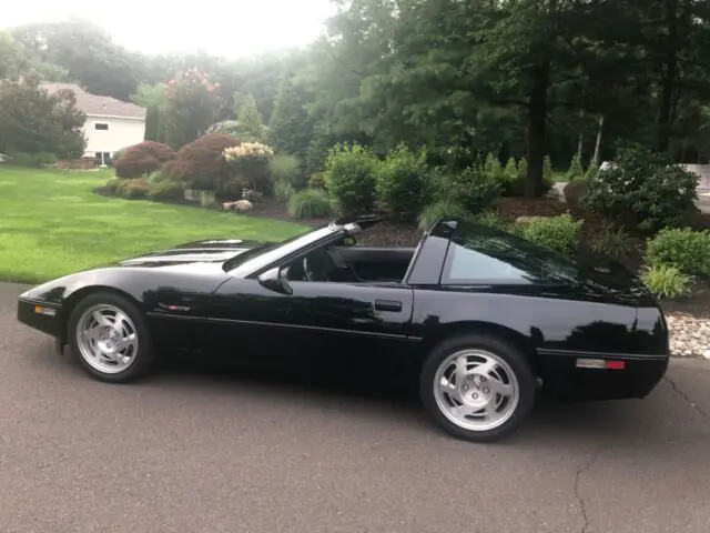 1990 chevrolet corvette zr1 13k miles black