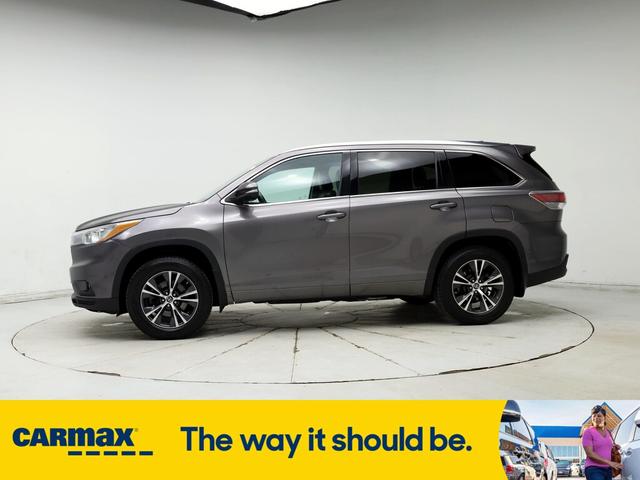 2016 toyota highlander xle