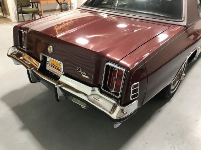 1977 chrysler cordoba 2 door coupe nice classic car rust free no reserve!!!!