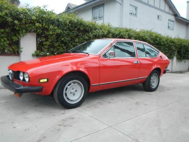 1977 alfa romeo alfetta berlina gtv- runs and drives - california car - rare gtv