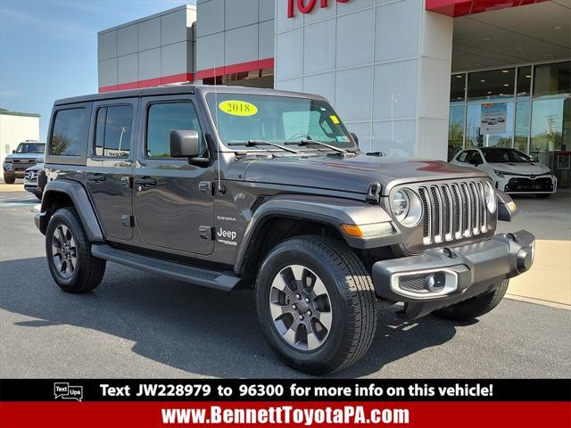 2018 jeep wrangler unlimited sahara