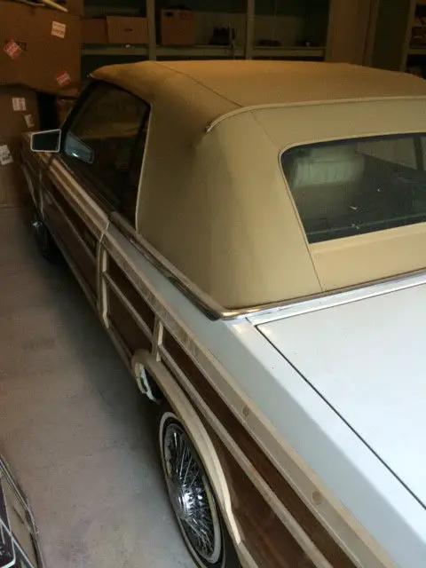 chrysler convertible lebaron 1986 woody turbo *****great buy******2nd owner