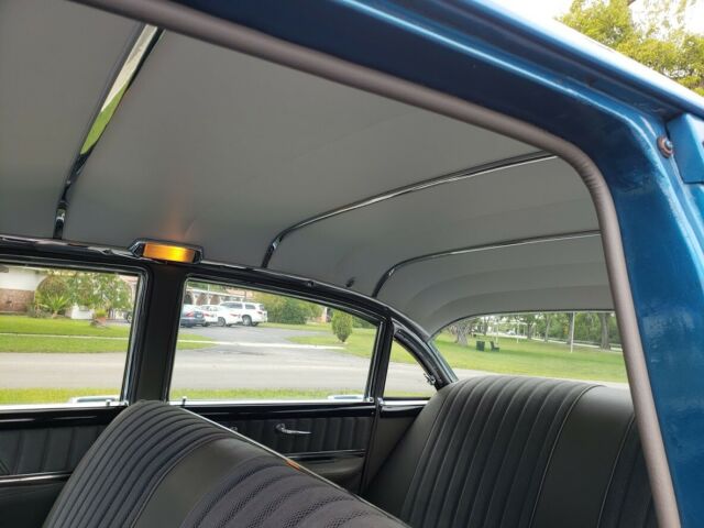 1955 buick roadmaster 4 door sky blue