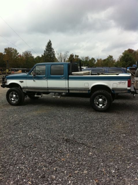 1994 f350 4x4 crew cab lifted