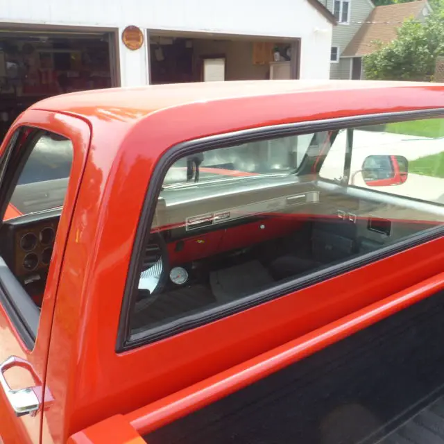 custom frame off restoration 1984 gmc high sierra 1500 shortbox lowered 4inches