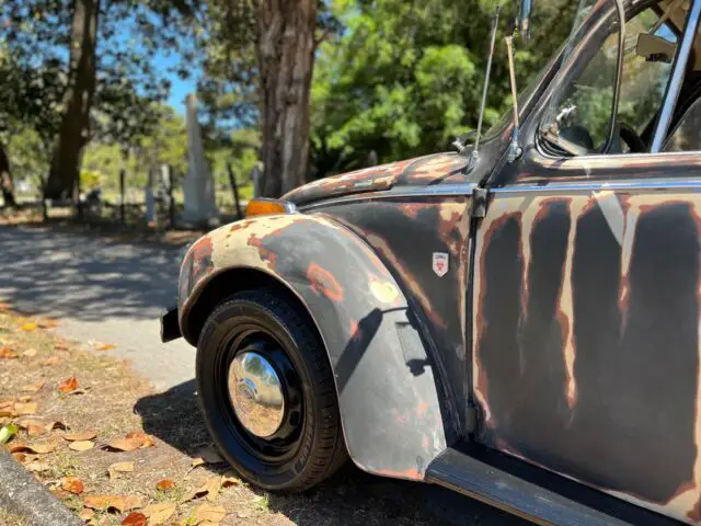 1974 volkswagen beetle (pre-1980) coupe black rwd manual super beetle
