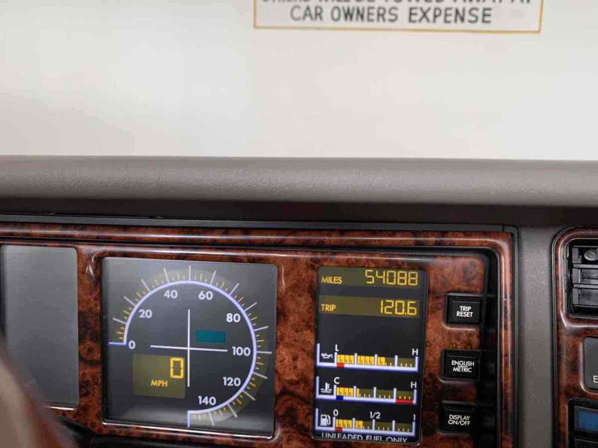 1993 cadillac allante convertible yellow fwd automatic