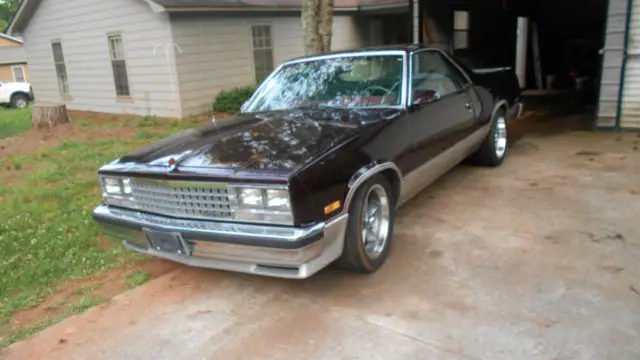 uoriginal 1986 el camino except for rochester ram jet fuel injected crate engine