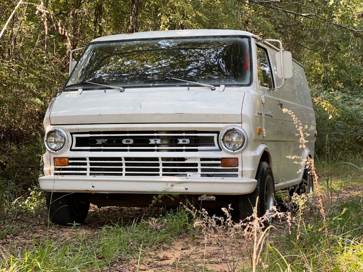 1973 ford econoline 100 van shorty bus low reserve g10 e100 original 50k miles