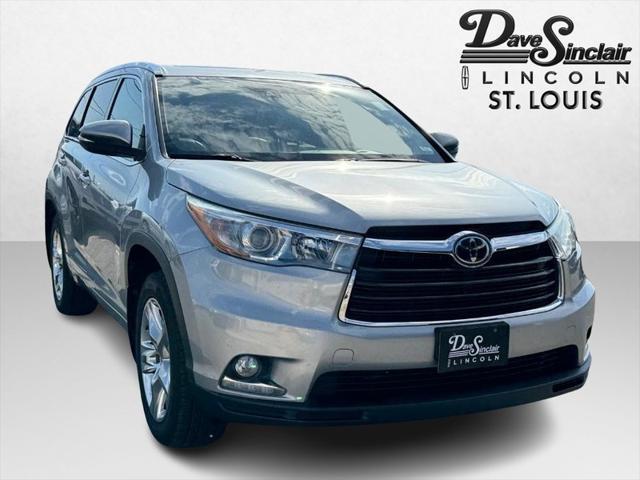 2015 toyota highlander limited platinum