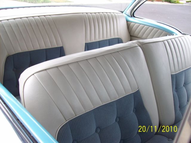 1956 oldsmobile super rocket 88 2dr hardtop with fuel water pump brake issues
