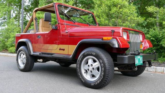 1987 jeep wrangler one family owned since new. all original 25k miles