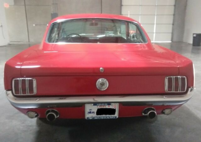 **1965 ford mustang gt 2 + 2 fastback (k-code car) non-matching 289 v-8 4-speed*
