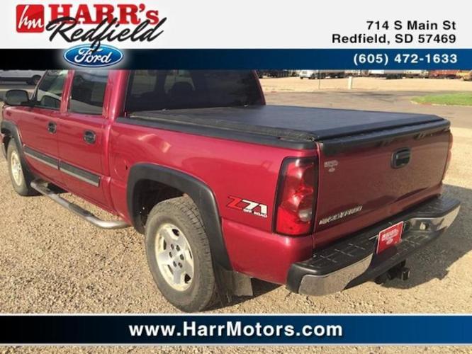 2006 chevrolet silverado 1500 lt1 lt1 4dr crew cab 4wd 5.8 ft. sb for sale in redfield, south dakota