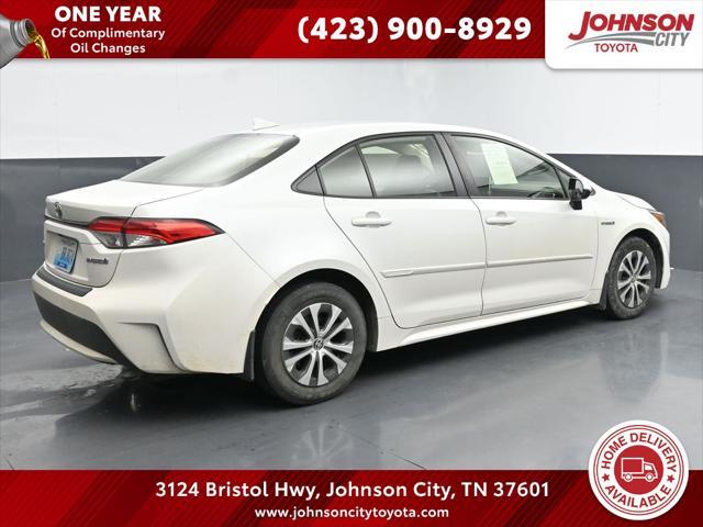 2020 toyota corolla hybrid le