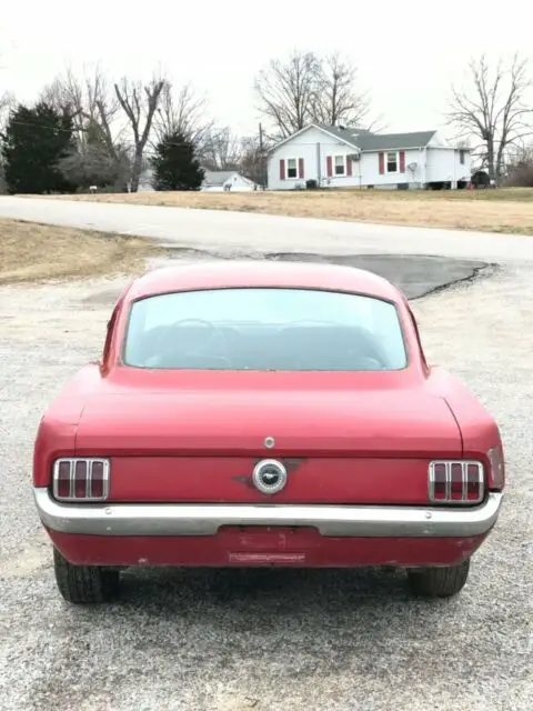 1965 ford mustang fastback 289 4 speed #'s matching project video in ad