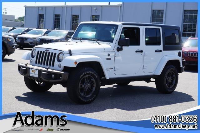 used 2017 jeep wrangler unlimited sahara annapolis, md 21401 for sale in annapolis, maryland