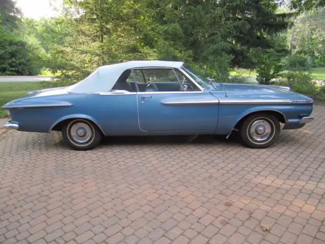 1962 plymouth fury convertible---extremely rare car---less than 100 left on road