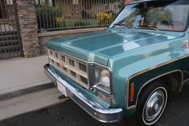 1977 gmc high sierra c1500 clean california title rust free truck chevy c10