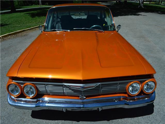 1961 chevrolet impala ss 2,951 miles orange 2 door sport coupe 510 cid automatic