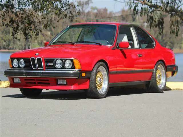 1987 bmw 6 series m6 mint condition like new show condition