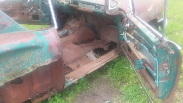 1958 chevy impala~!!!rare fence row find!!!!