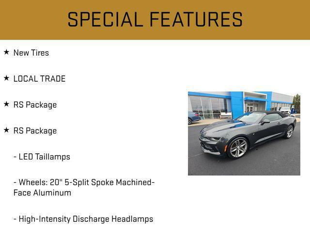 2018 chevrolet camaro 1lt