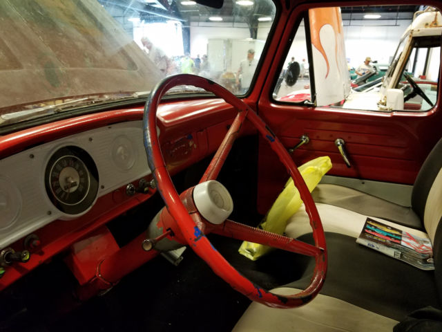 all original 1964 f-100 running and driving truck