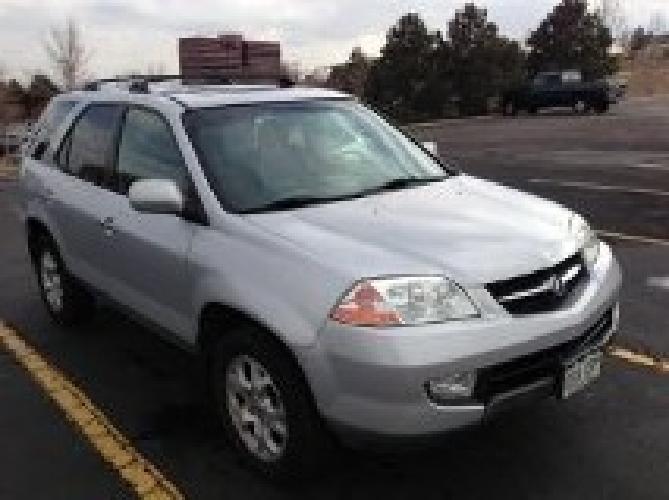 obo 2001 silver acura mdx touring in denver, co