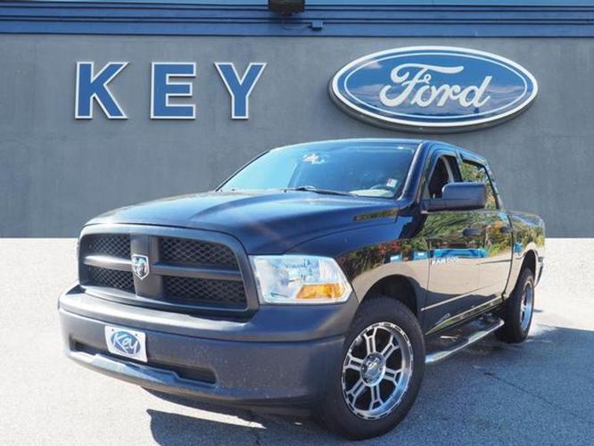 2012 ram ram pickup 1500 st 4x4 st 4dr crew cab 5.5 ft. sb pickup for sale in york, maine