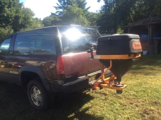 1994 chevy blazer 4x4 snow plow