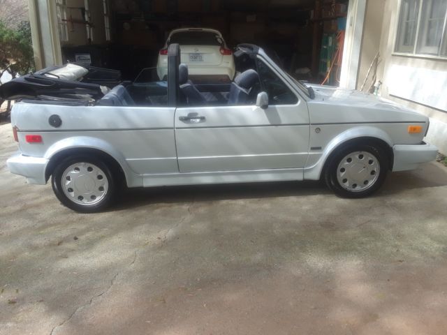 1989 convertible volkswagen cabriolet (wolfsburg edition)