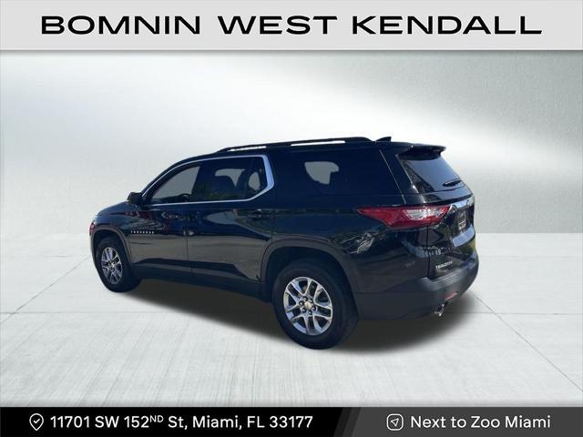 2021 chevrolet traverse lt leather