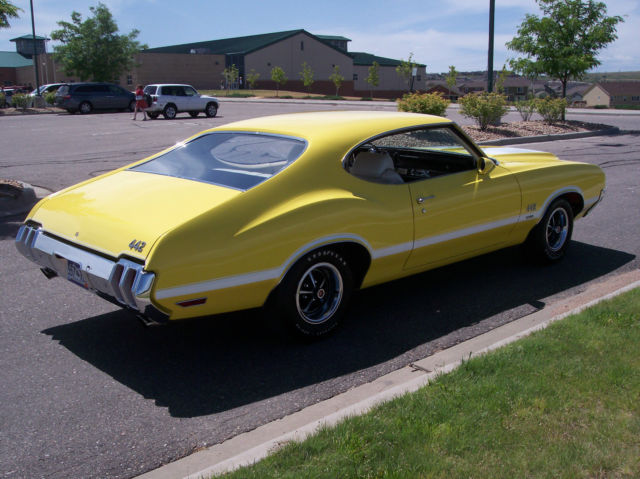 1970 oldsmobile 442 w-30 4-speed original surviv