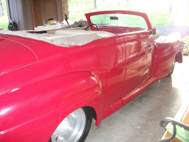 1947 mercury convertible full custom street rod, pro-street big block, project
