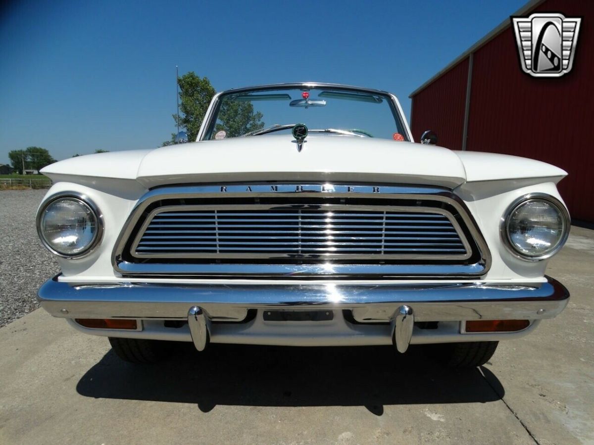 white 1962 amc rambler convertible 226 inline 6 3 speed automatic available now!