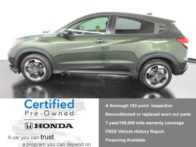 certified 2018 honda hr-v awd ex las vegas, nv 89117 for sale in las vegas, nevada