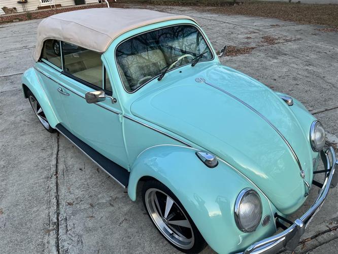 1968 volkswagen cabriolet in carmel, california