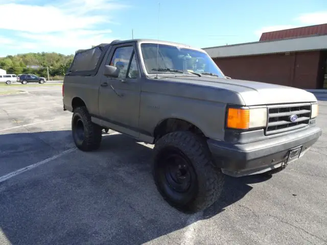 1988 ford bronco xlt 4wd 5.8l automatic - classic - great restore project