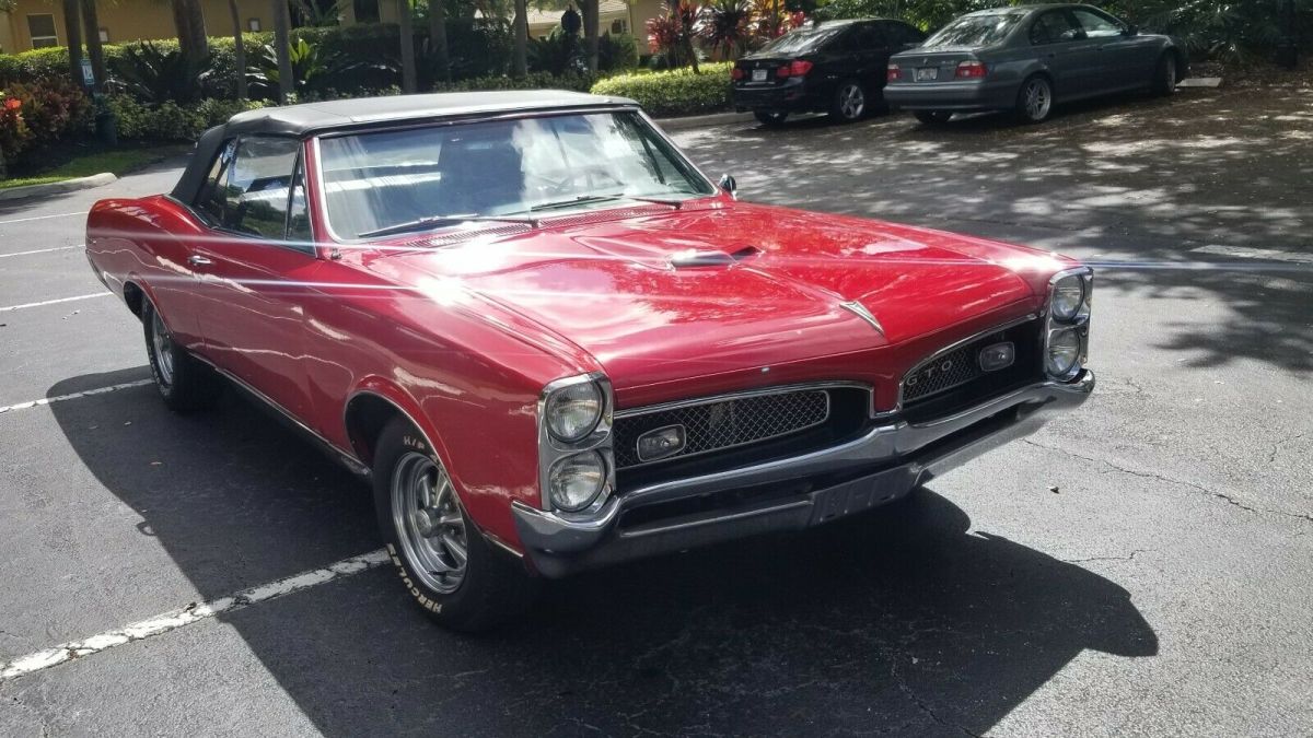 1967 pontiac gto-lemans convertible