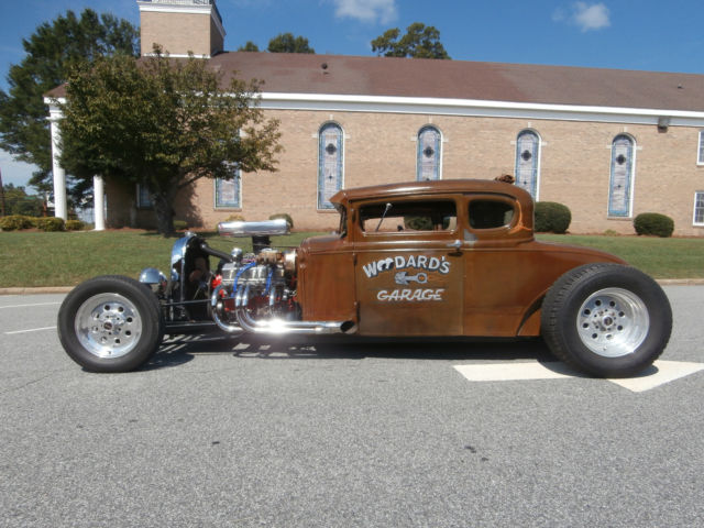 1930 ford model a coupe...awesome ride...fresh built rat rod...must see