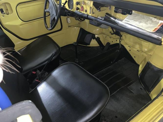 restored 1973 volkswagen type 181 "thing in south paris, maine