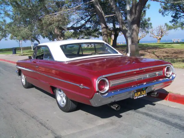 1964 galaxie made into 427 xl but the engine in it now is a 406 triepower,4 spd